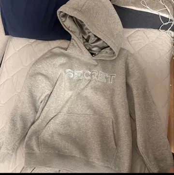 그레이 SECRET 후드티 스웨트 팬츠 세트 M