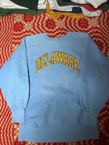 레어 80s 챔피온 리버스 위브 DELAWARE 맨투맨