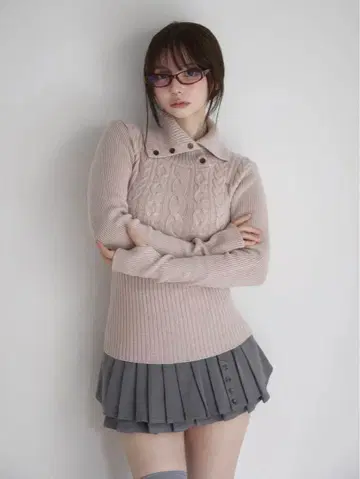 ANDMARY Roxy turtle knit tops