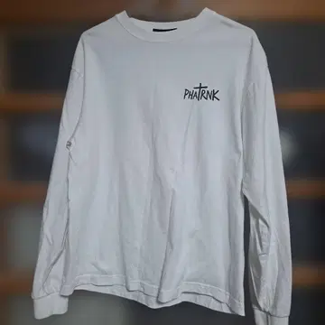 PHATRNK 긴팔 티셔츠 화이트