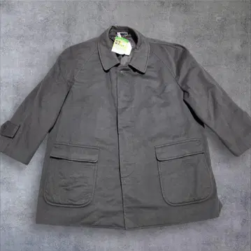 캐시미어 100% 코트 pazzo 이탈리아 원단 사용 그레이