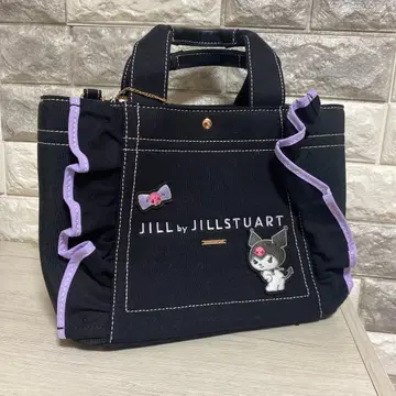 JILL by JILLSTUART 프릴 토트백 & 참 쿠로미