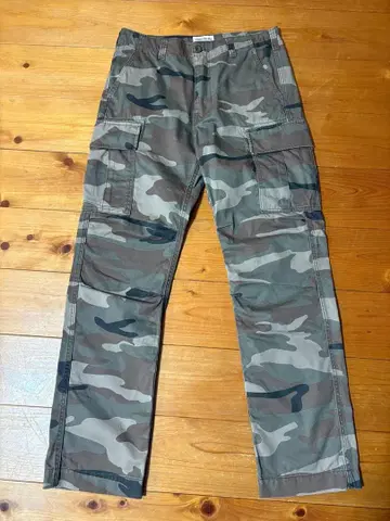 AVIREX 카모플라쥬 카고 팬츠 L 사이즈