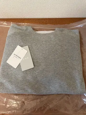 IENA 스이비 코튼 풀오버 그레이