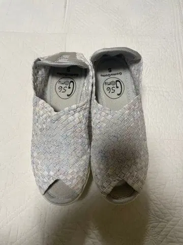 가만 뜨개질 웨지솔 슬립온 S