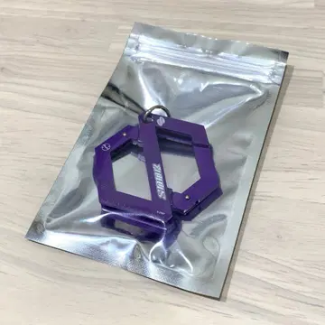 계속 한밤중이면 좋을 텐데 ZTMY 카라비너 보라색 퍼플