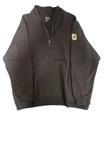 네이비 하프 지퍼 트레이닝복