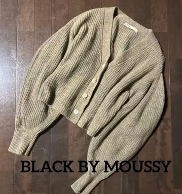 BLACK BY MOUSSY 니트 가디건