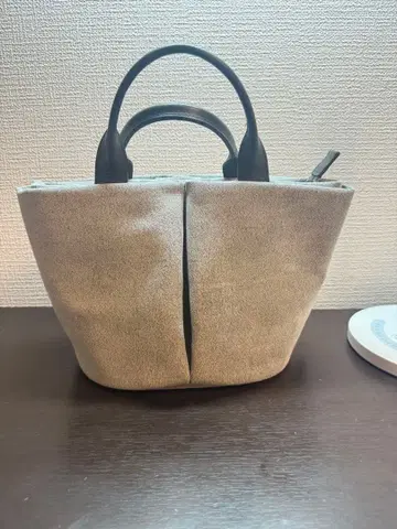 Marche tote mini TUTUMU 그레이 스웨이드풍 토트백