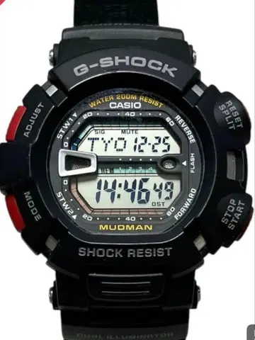 카시오 G-SHOCK 머드맨 (MUDMAN) G-9000 손목시계