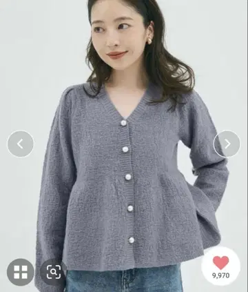 새상품 코카 coca 그레이 니트 가디건 M 사이즈