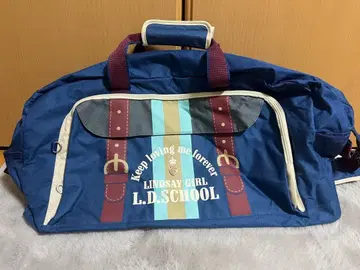 Lindsay Girl 보스턴 백 네이비