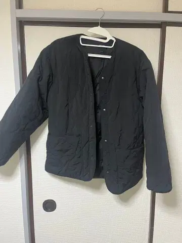 BEAMS 블랙 Dowm 자켓 S 사이즈