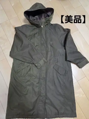 [ 새상품급 ] 후드 부착 모즈 코트