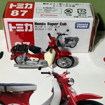 TOMICA NO 87 슈퍼커브 60주년 기념 한정판 자동차