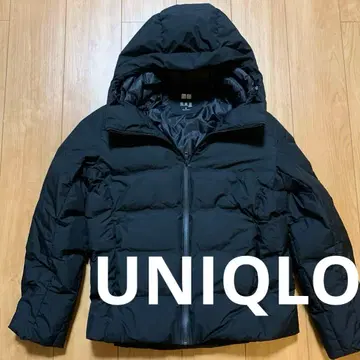 UNIQLO 심리스 다운 파카 3D 컷 블랙 사이즈 M 2021년