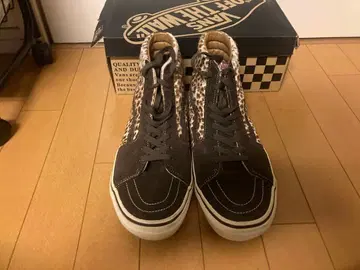 Vans Sk8-Hi 레오파드 무늬 스니커즈 송치 반스 레오파드