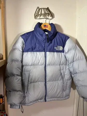 THE NORTH FACE 눕시 자켓 M 그레이/네이비