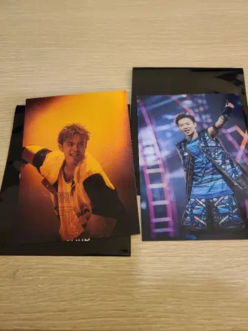 EXILE 사토 타이키 커스텀 전시회 카드 2종 세트