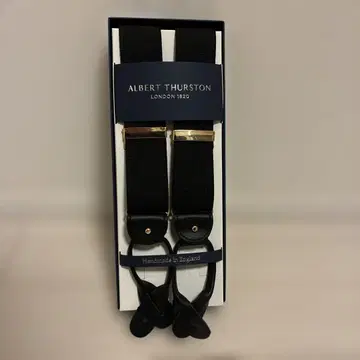 ALBERT THURSTON 블랙 서스펜더