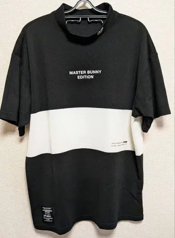 MASTER BUNNY EDITION 남성용 셔츠 L 블랙/화이트