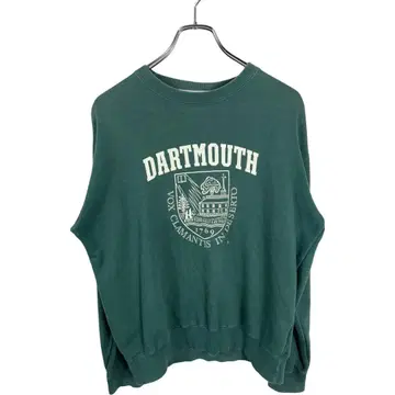 Dartmouth 더트머스 대학 칼리지 맨투맨 트레이닝복 그린