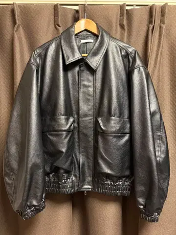 WYM ARTIFICIAL GRAIN SHORT BLOUSON L 사이즈