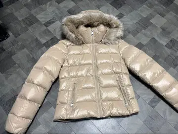 타미힐피거 베이지 다운 자켓