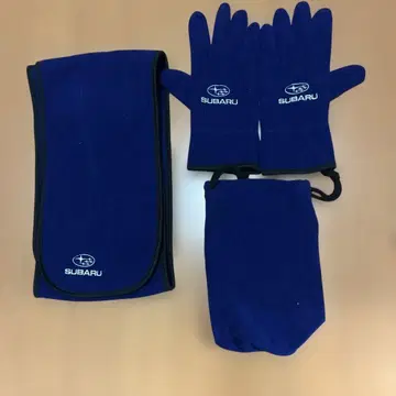 subaru 장갑, 머플러, 주머니
