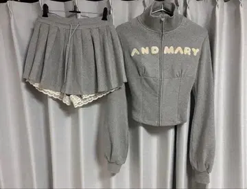 [ 시착만 한 상품 ] ANDMARY Lace logo 셋업
