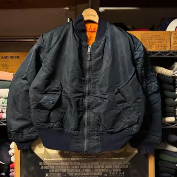 80s 빈티지 USA제 알파 MA-1 봄버 자켓