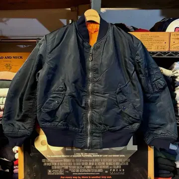 80s 빈티지 USA제 알파 MA-1 봄버 자켓