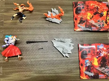 원피스 에이스 야마토 피규어 세트