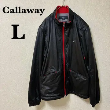 [ 새상품급 ] Callaway 캘러웨이 나일론 자켓 2way 블랙
