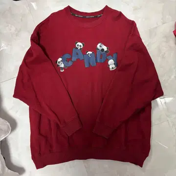 캔디 스트리퍼 팬더 맨투맨