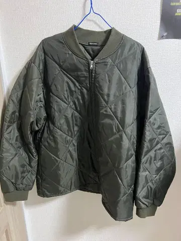 FREAK'S STORE 퀼팅 자켓 올리브