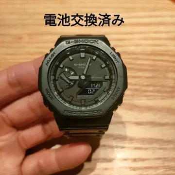 올 블랙 모델 G-SHOCK GA2100