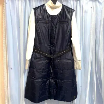 네이비 원피스 벨트 포함 44