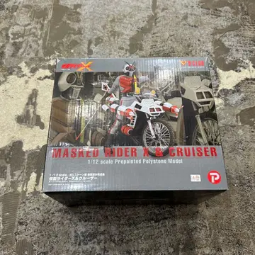 포피 B-CLUB 1/12 사이즈 폴리 스톤제 가면라이더 X & 크루저