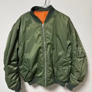 MA-1 플라이트 자켓 올리브 그린