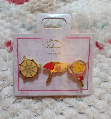 ITS'DEMO 카드캡터 사쿠라 콜라보 핀 배지