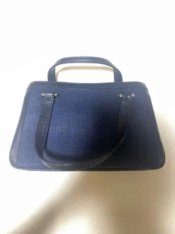 네이비 핸드백 3컴파트먼트