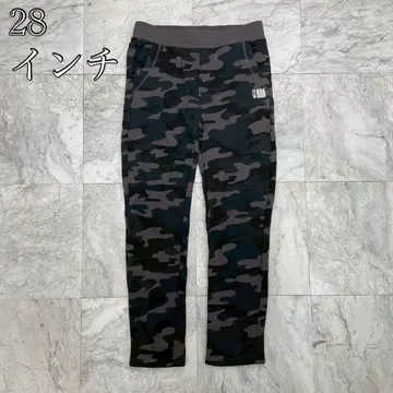 NBA 조거 팬츠 남성용 28인치 카모플라쥬 자수 로고 면 스웨트 팬츠