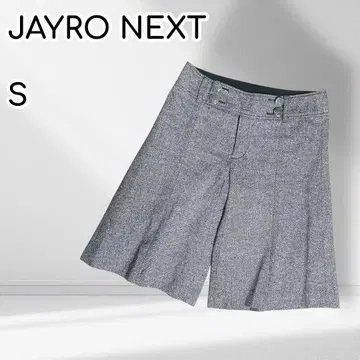 JAYRO NEXT 트위드 하프 팬츠 울 실크 캐시미어 혼방