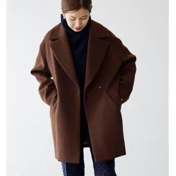 완판템! 이에나 MANTECO 코쿤 숏코트 브라운