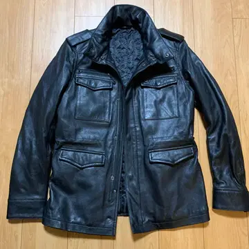 MALE&CO 라무 가죽 자켓 M-65 사이즈 L