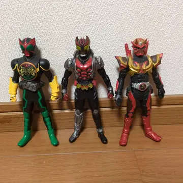 가면라이더 피규어 3체 세트