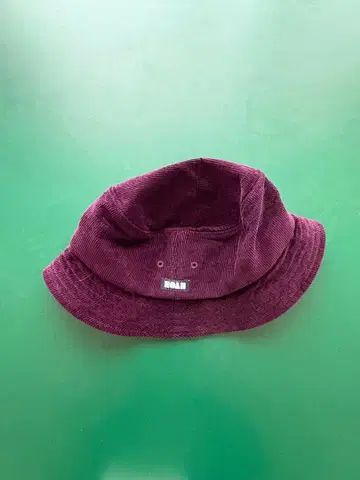 NOAH 코듀로이 버킷햇 버건디
