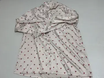 gelato pique 젤라피케 하트 무늬 새틴 파자마