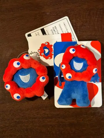 만박 미야쿠미야쿠 쁘띠 마스코트 키체인 봉제 인형 새상품 쁘띠